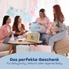 LUXS BABY Baby Geschenk Junge [4-Teilig] für Neugeborene | Handmade