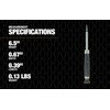 Southwire SD4N1P 4-in-1 Precision Screwdriver with Phillips and Slotted Bits