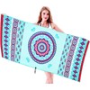 Viceda Blue Large Thin Beach Towel, Swimming Quick Dry Towel,