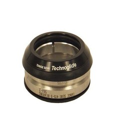 Tange-Seiki Technoglide IS2 Fully Integrated Headset in Black. 1 1/8" + 15mm Alloy Tall Cap Cover