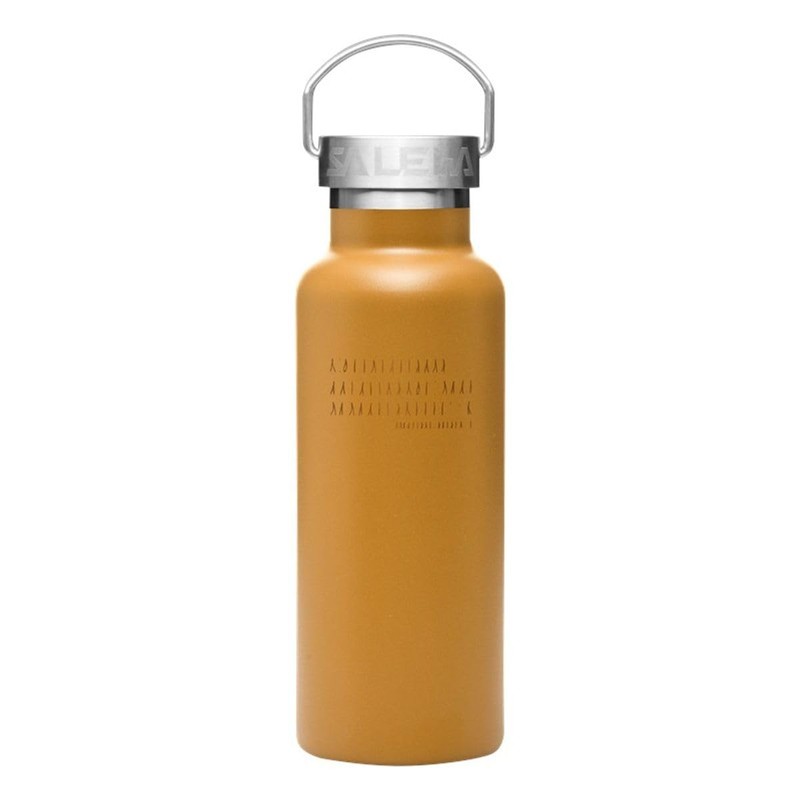 Salewa Valsura Insulated Stainless Steel 0.45 L Bottle, Golden Brown/Secret