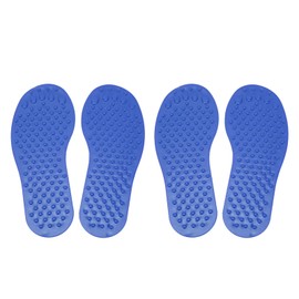 Foot Markers, Foot Shaped Floor Markers, Feet Carpet Markers Foot-Shaped Floor Markers For Preschool Educational Non-Slip Fun Exercise (Blue)