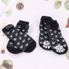 Monlida Calcetines Antideslizantes para Perros con Protectores de Patas,Calcetines Antideslizantes