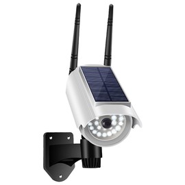 Broadwatch Dummy Camera, LED Light, Outdoor, Motion Sensor, Motion Activated LED, Solar Light, Suspect Host, No Wiring or Power Required, Fake Dummy Fake (No Alert)