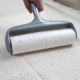 Ruisticki 8 inch Lint Roller Refill for Scotch-Brite Pet Extra Sticky Large Surface Roller 50% Stickier Lint Roller Refill, Works Great On Pet Hair, 4 Refills, 60 Sheets per Refill, 240 Sheets Total