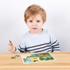 Litinliv 4 x 24 Pieces Children's Wooden Puzzle, Animal Wooden
