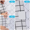 Jetec 4 Pieces Magnetic Shower Curtain Clips for Liner, Shower