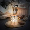 Glass Lantern, Carousel, Stars, 15 cm