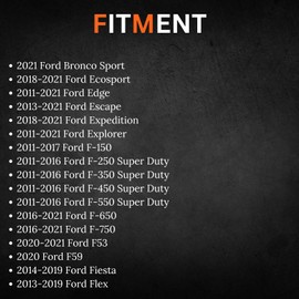 AUTO OCCASION A/C Ambient Air Temperature Sensor with Connector Pigtal Harness Compatible with Ford Edge Escape F-150 Flex Fusion Fusion Fiesta MKT MKX MKZ Replace AU5T-12A647-AC