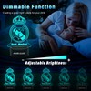 AIRUEEK Madrid Lamp 3D Football Lamp Sign Madrid, 16 Colours