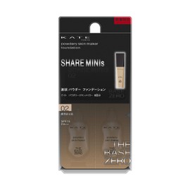 Kate Powdery Skin Maker Share Mini 02 Foundation Standard Skin 2.4ml (x1)