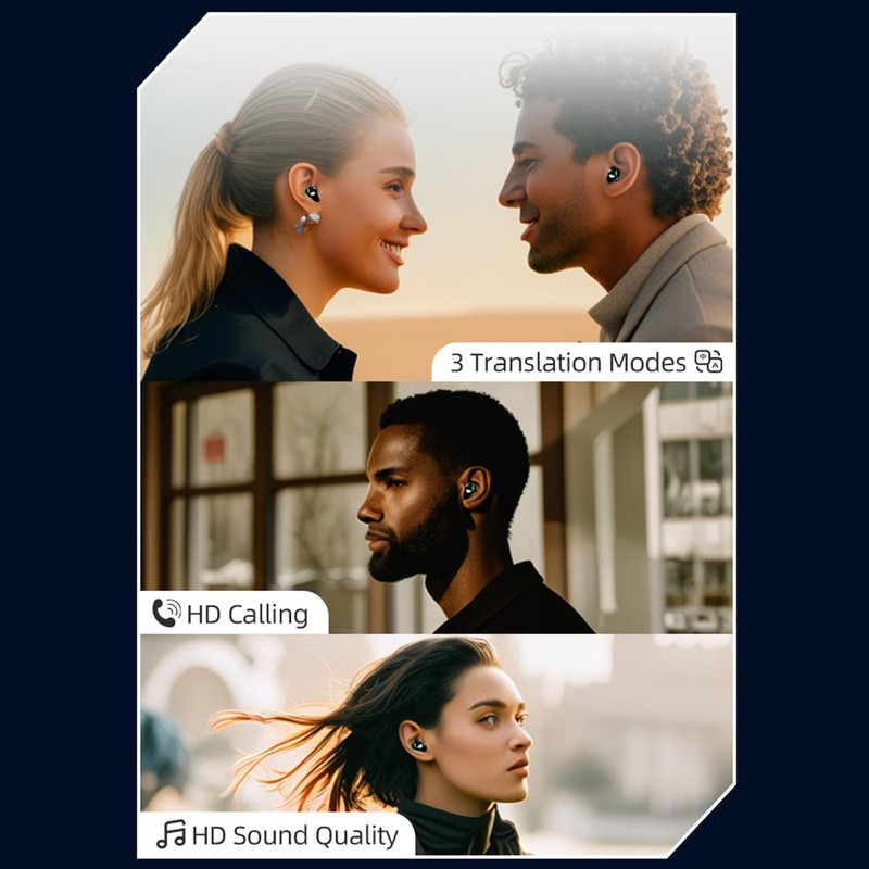 Yunseity Auriculares de Traducción de Idiomas, Traductor de Idiomas de