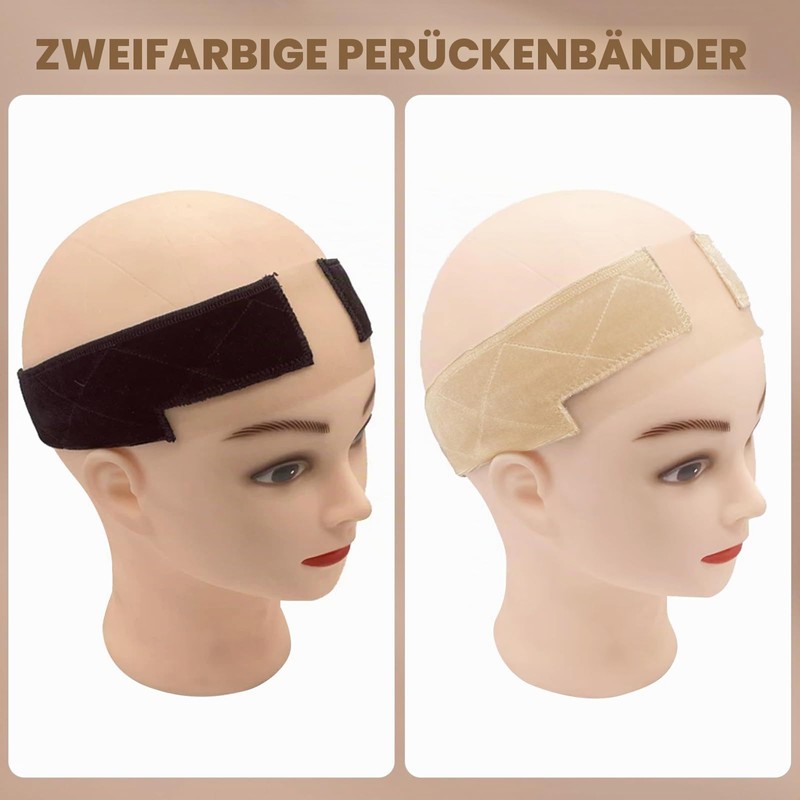 Pack of 2 Wig Bands to Keep Wig in Place