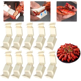 10Pcs Crawfish Peeler,2024 New Crawfish Shucker,Crawfish Sheller,Multifunction Sheller The Seafood,Portable Lightweight Kitchen Gadget,Efficient Crayfish Shelling Device for Household Restaurant