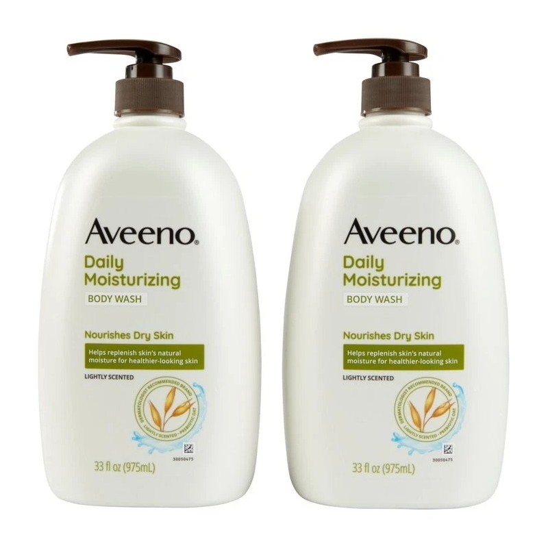 Aveeno Daily Moisturizing Body Wash, 33 fl. oz., 2 pk.