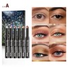 Shimmer Cream Eyeshadow Stick Set, 6 Warm Bronze Metallic Eye