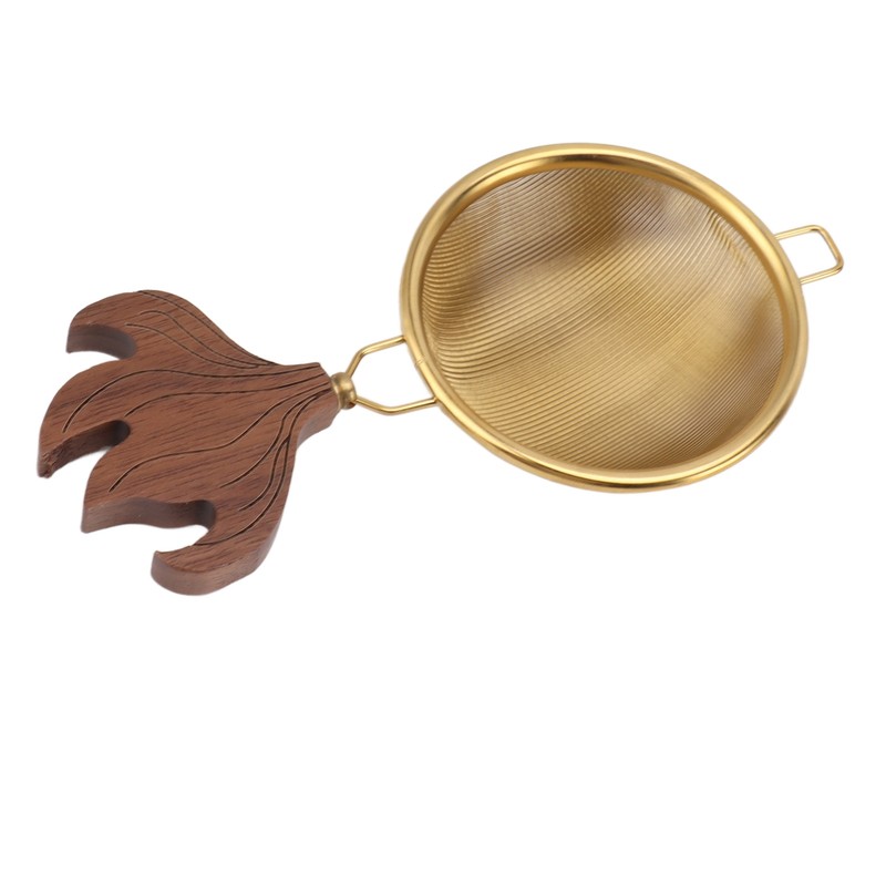 Tea Strainer with Handle Easy To Clean Large Capacity Stainless