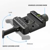 Quick Release Plate Clamp Compatible Arca Swiss Clamp Style for