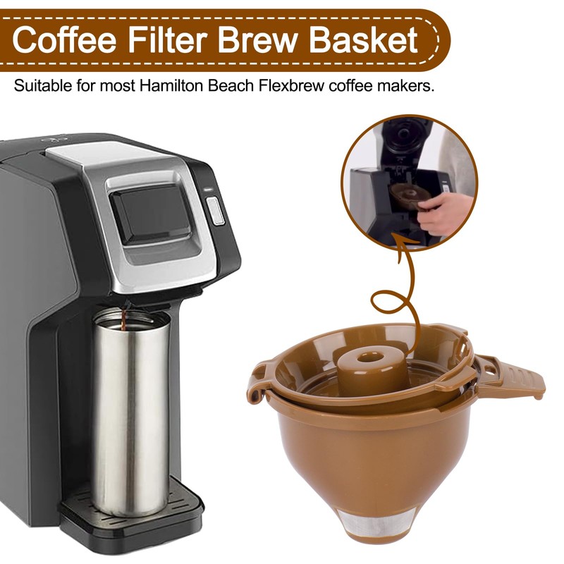 Coffee Filter Brew Basket Replacement Hamilton Beach Flexbrew Coffee Maker