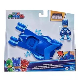 PJ Masks Catboy Deluxe Vehicle Preschool Toy, Cat-Car Toy with Catboy Action