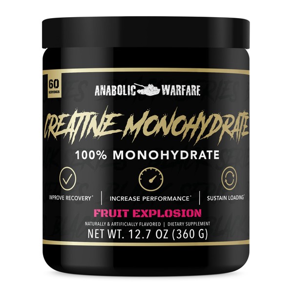 Anabolic Warfare Anabolic Warfare Creatine Monohydrate, Post Workout Recovery, Increase