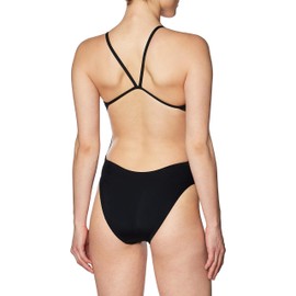 TYR TFSOD7A128 Solid Cutoutfit Swimsuit Black 28