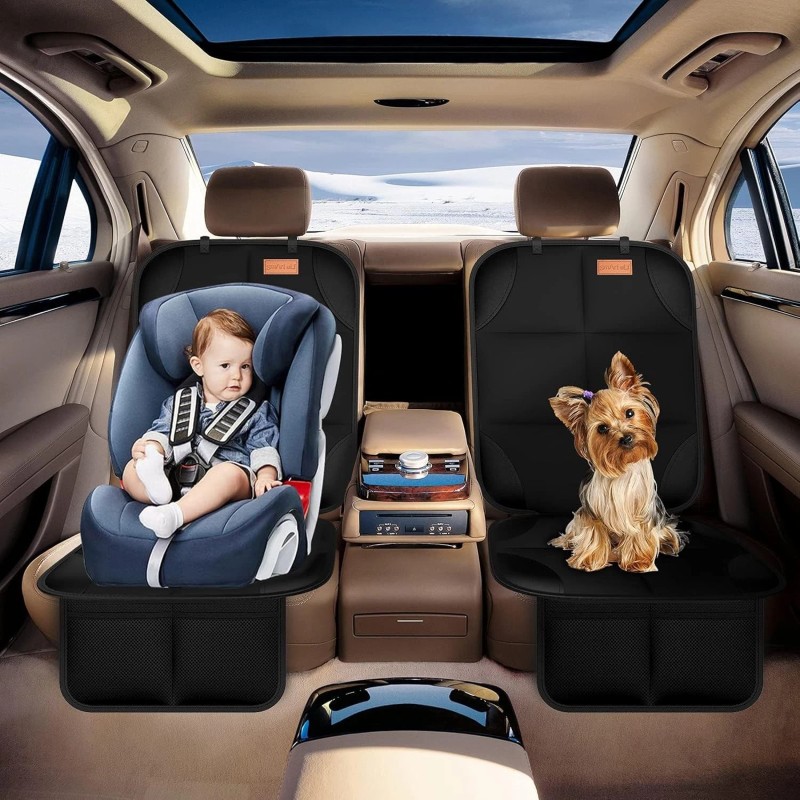 Car Seat Protector 2 Pack Car Seat Protector Waterproof Anti