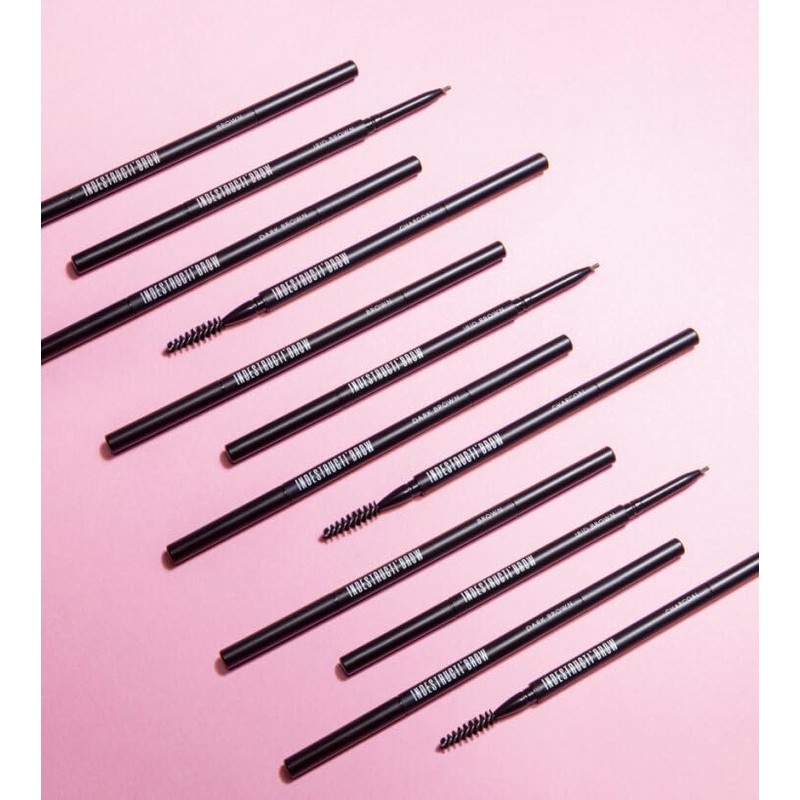 BPerfect IndestructiBrow Pencil – Retractable Ultra-Fine Brow Pencil with Spoolie
