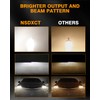 NSDXCT A Pair H4 High Performance Headlight Bulbs Fit For