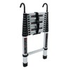 LiGuVCY Telescoping Extension Ladder 10.5 FT, Folding Telescopic Aluminum Ladders