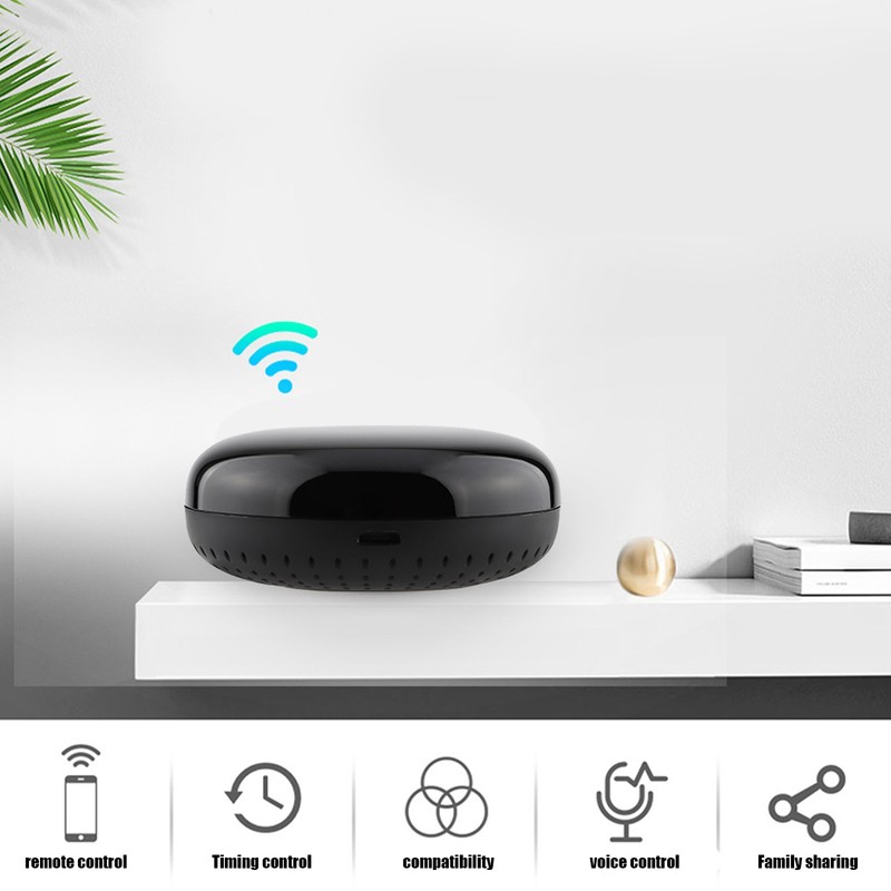 WiFi IR Control Hub Smart Infrared Controller Round IR Remote