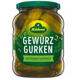 Kuehne Gewuerz Gurken 670g