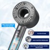 Blendura Water-Saving Shower Head with Hose 1.5 m, Anti-Limescale Function