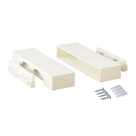 Heian Shindo Industries LABRICO DXO-32 DIY Storage Parts, 1 x 6 Shelf Holder, Off-White, 2 Pieces