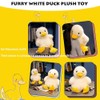 REYOK Stuffed Plush Toy Duck Cute Yellow Duck Plush Keychain