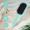 curly hair brush (Green)
