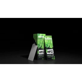 100 x Hipzz Aroma Cards/Aroma Cards Menthol + a Keyring