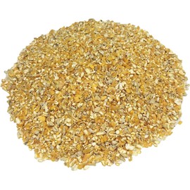 DelightFood Premium Quality Bulk Cracked Corn Feed for Birds, Poultry, Deers, Wild Life 20 Pound