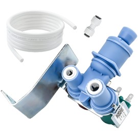 WPW10179146, W10179146 Water Inlet Valve Compatible with whirlpool, kenmore, maytag, amana, kitchen aid and ikea Refrigerator, Refrigerator Water Valve Replacement: AP6016381, EAP11749668 etc