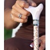 Creme Pearlz Adjustable Cane