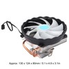 CPU Cooler Double Heat Conduction Intelligent Temperature Control Mute RGB