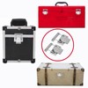 4Pcs Stainless Steel Hardware Cabinet Case Spring Loaded Latch Catch