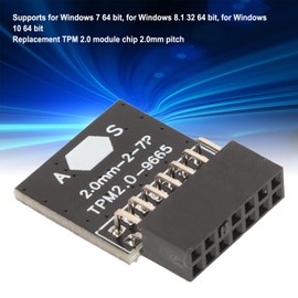 TPM 2.0 Module 14 Pin TPM2.0 Encrypted Security Module for for Windows 11 Platform Module