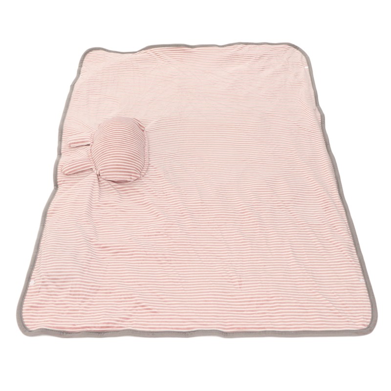 USB Heated Blanket Pink 5V High Safety Soft Polyester Fiber
