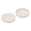 PATIKIL 4.5" PVC Pipe End Cap Fitting, 2 Pack Furniture