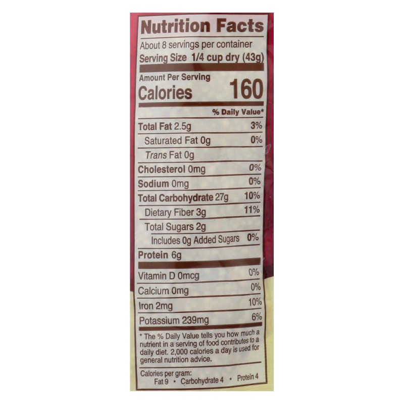 UD_Nature's Earthly Choice Organic Quinoa Premium 12 Oz. Packets Case