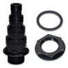 Ecofiltration - 1" BSP 4-Stepped Black Threaded Hosetail with 1"