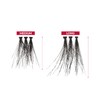 iENVY False Eyelashes Triple Black Knotted Individual Trio Lashes 3X