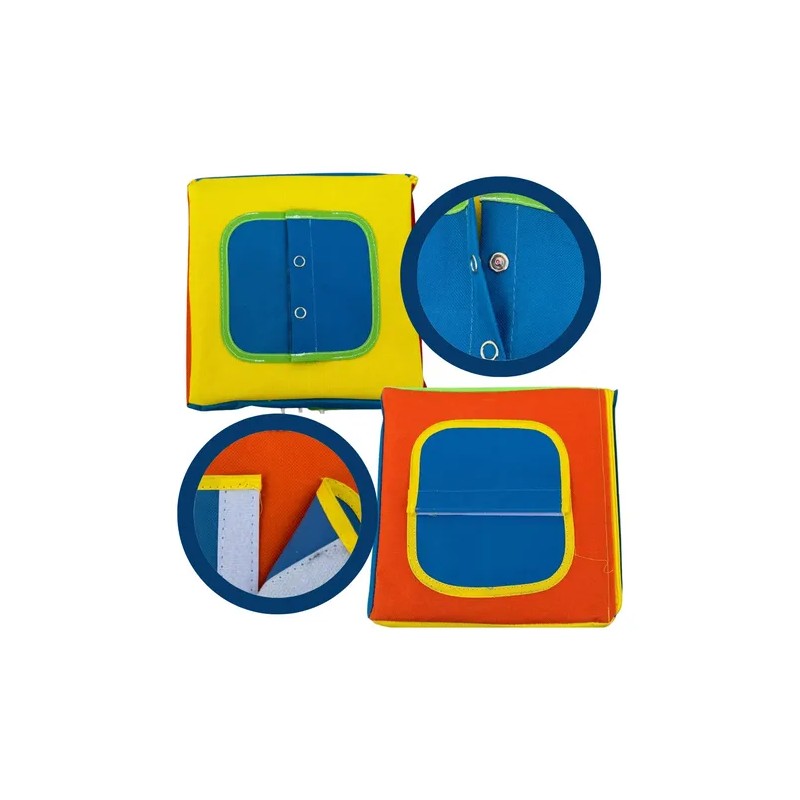 Cubo Actividades Montessori Material Didáctico