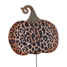 The Round Top Collection - Leopard Pumpkin, Large - Metal
